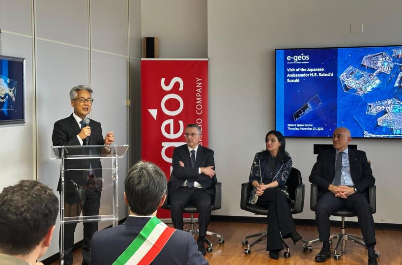 L'ambasciatore giapponese Satoshi Suzuki: «A Matera c'è molta innovazione»