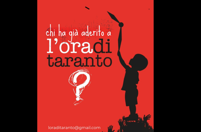 Taranto sabato in marcia per un futuro «oltre» l’ex Ilva