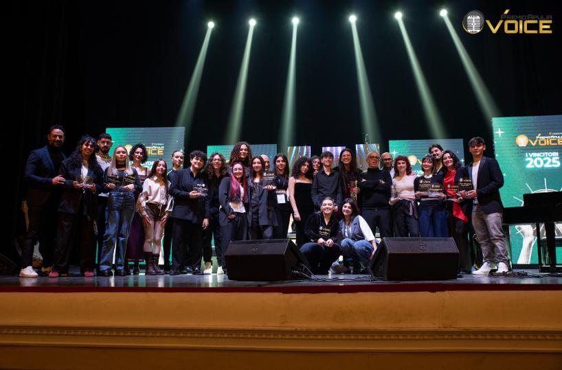 Premio Apulia Voice 2025, la musica che unisce Taranto: talento, formazione e una finale da tutto esaurito al Teatro Orfeo