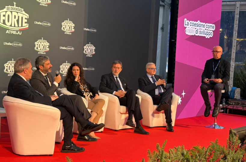 Atreju 2025, il ministro Tommaso Foti: «Con fondi di Coesione e Pnrr pronti 300 miliardi per 10 anni»