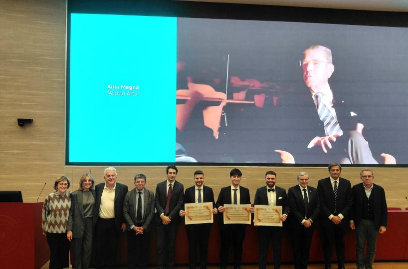 Premi di Laurea &laquo;Umberto Ruggiero&raquo;: riconoscimento a tre giovani ingegneri del Politecnico di Bari