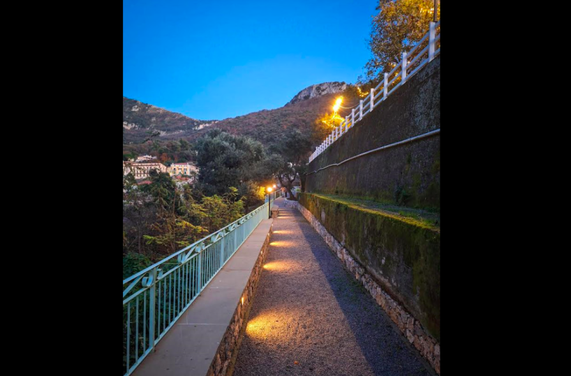 Nuovo spazio pubblico a Maratea, inaugurato il parco &laquo;Pietra del Sole&raquo;