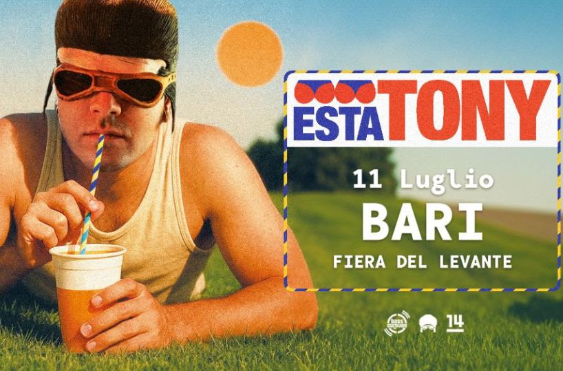 Tony Pitony arriva a Bari: ESTATONY accende la Fiera del Levante