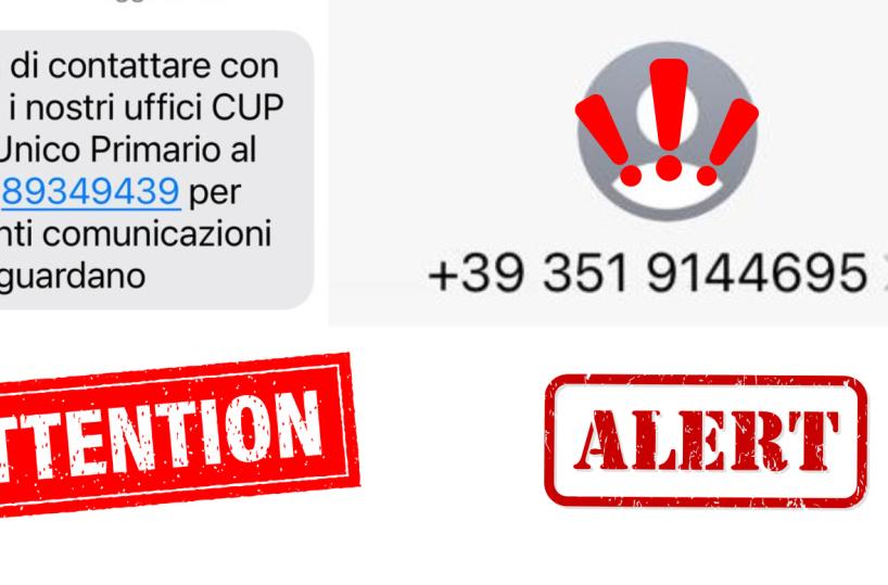 Messaggi truffa a nome della ASL Bari: scatta l&rsquo;allerta ai cittadini