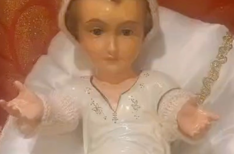 Ospedale Bisceglie, rubata la statua del bambinello: &laquo;Un gesto inaccettabile che ferisce&raquo;