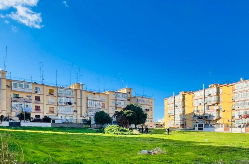 Bari, sopralluogo al San Paolo per il nuovo playground. Fine dei lavori prevista entro l'estate