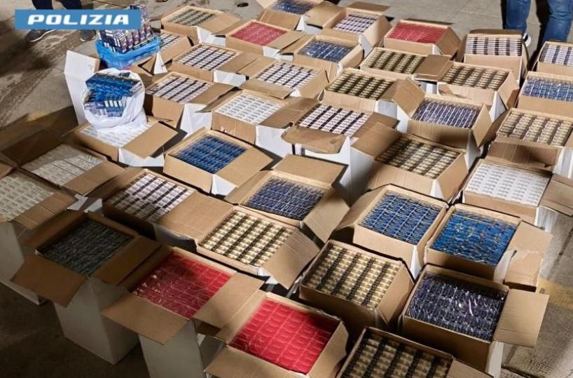Trepuzzi, sequestrati due quintali e mezzo di sigarette.  Arrestato un diciannovenne incensurato