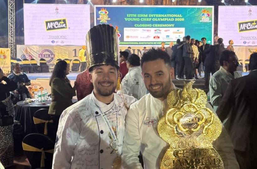 Monteduro-Cuedari, trionfo per il mentore salentino e lo chef albanese al Young Chef Olympiad 2026