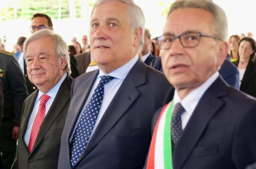 &laquo;A rischio la base Onu di Brindisi&raquo;, Tajani scrive a Valditara: inadeguata l'offerta formativa per i figli dei dipendenti