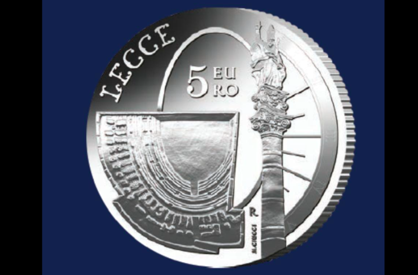 Alla citt&agrave; di Lecce dedicata una moneta della collezione numismatica 2026 coniata dalla Zecca dello Stato