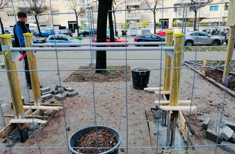 Bari, al via i lavori per l'area fitness nel giardino di viale Kennedy