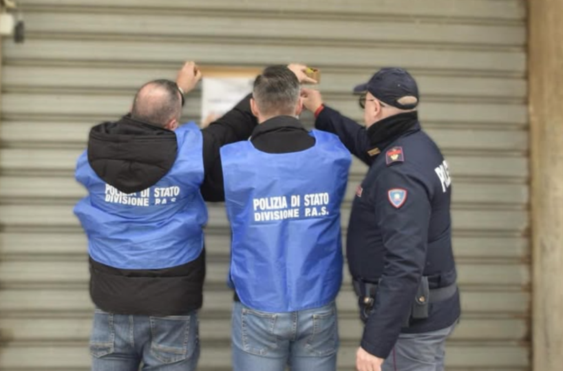 Ferimenti e minacce ai residenti: ecco lo scenario che ha portato al sequestro temporaneo di 5 locali