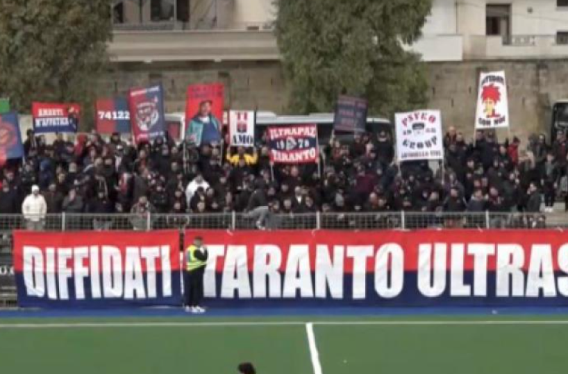 Taranto-Acquaviva, Daspo per cinque tifosi ionici dopo l'assalto allo stadio di  Manduria