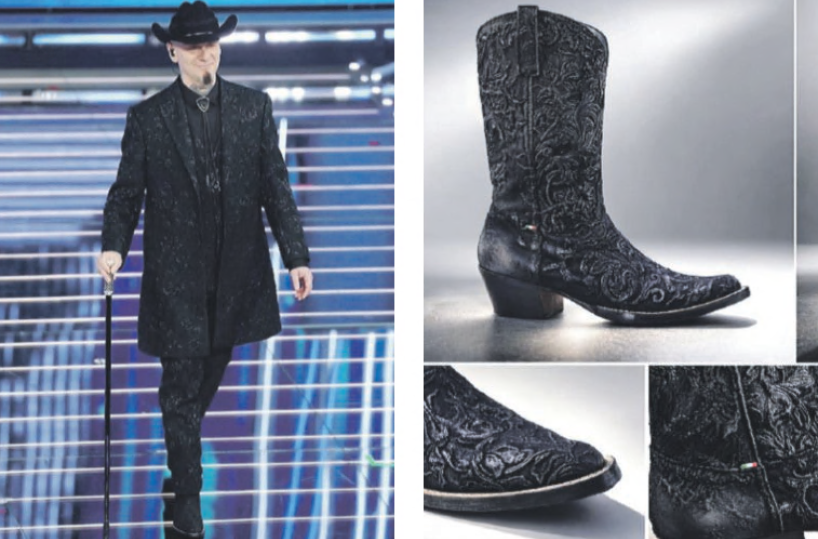 Gli stivali sanremesi di J-Ax sono &laquo;Made in Casarano&raquo;: cinque paia per cinque serate