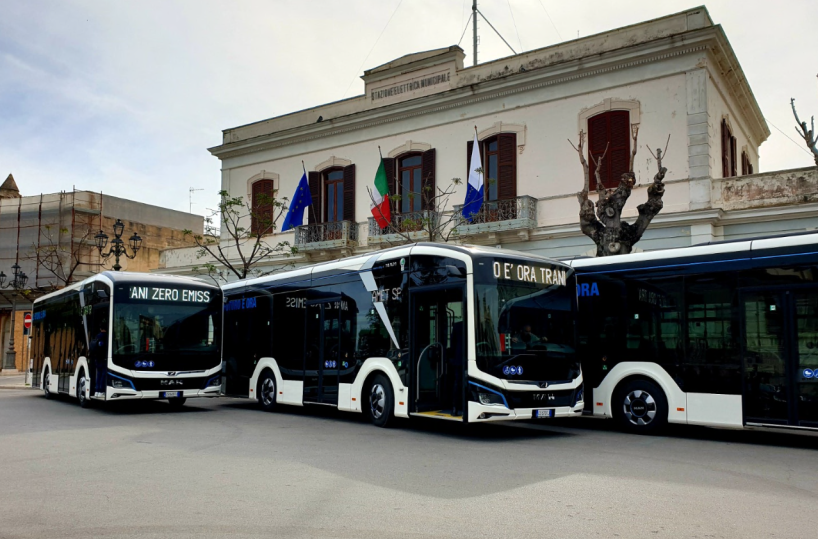 Trani, il trasporto pubblico locale &egrave; finalmente a emissioni zero