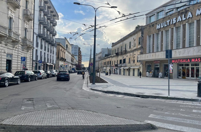 Lecce, a viale Lo Re ripartono i lavori di riqualificazione