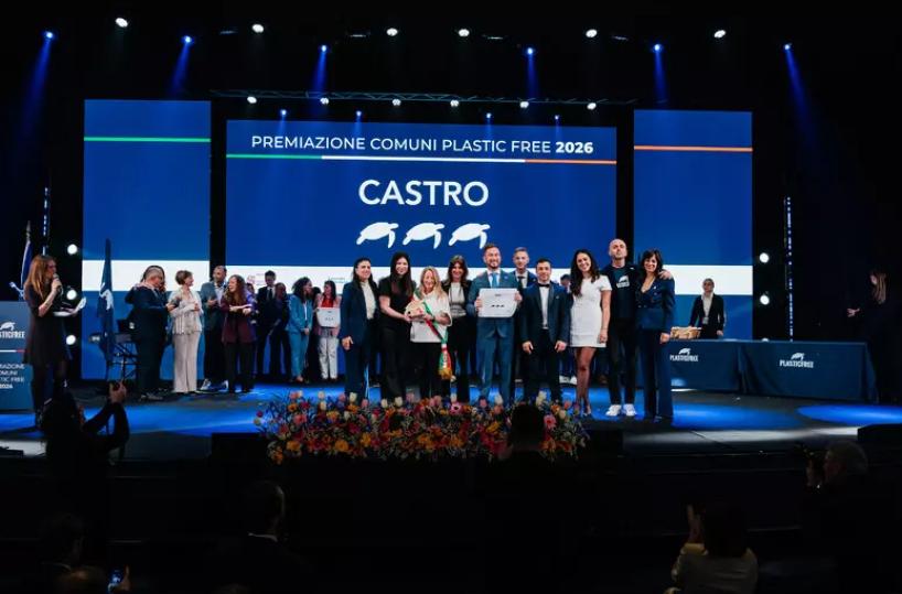 Comuni Plastic Free 2026: dieci sono pugliesi, Castro conquista le tre tartarughe