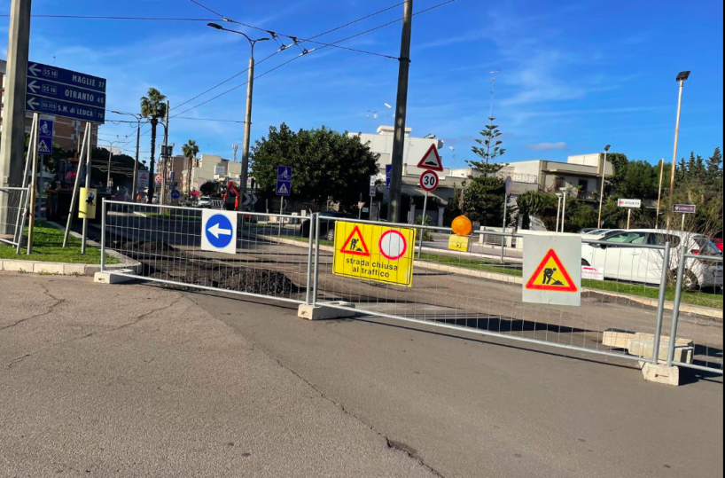 Lecce, circonvallazione cittadina -cantiere: richiesti altri tre mesi di lavori