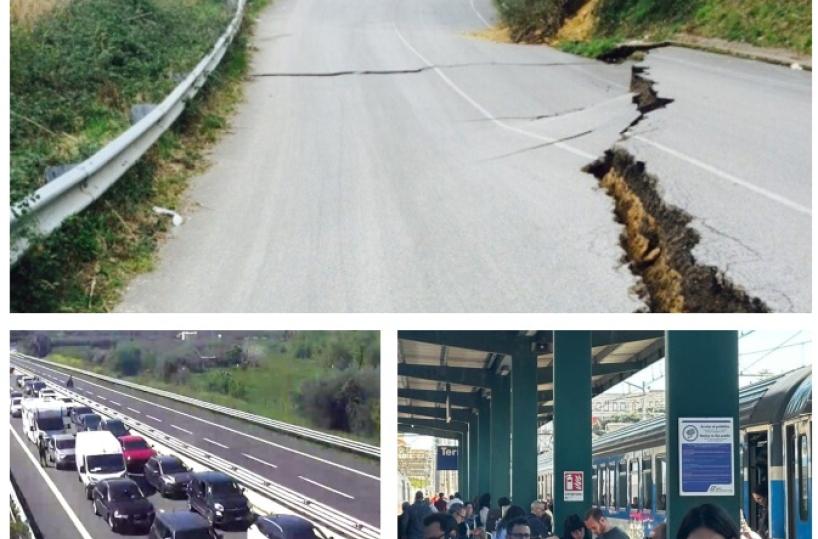 Frana di Petacciato, chiusa l'autostrada A14 e la linea ferroviaria Adriatica: ecco come fare