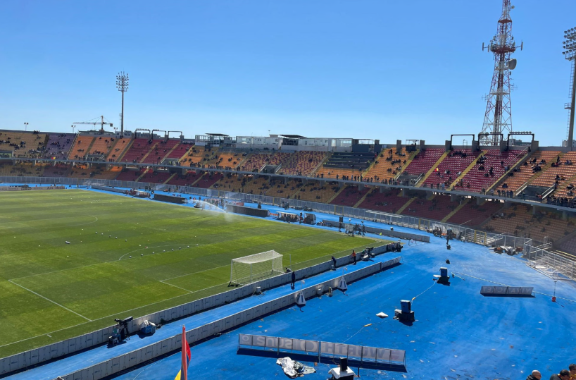 Stadio Via del Mare a Lecce, il maltempo rallenta i lavori ma per ottobre il nuovo look