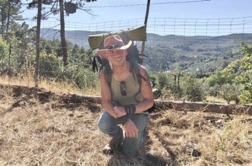 Riccardo Di Teo, da Andria in giro per il mondo a piedi: &laquo;Cammino per chi non pu&ograve; pi&ugrave; muoversi per colpa del Parkinson&raquo;