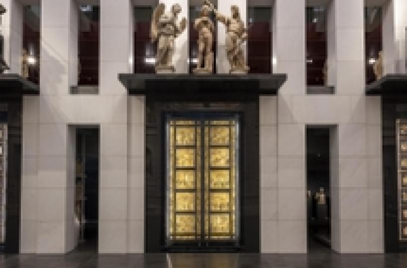 Florence Baptistery doors together once again