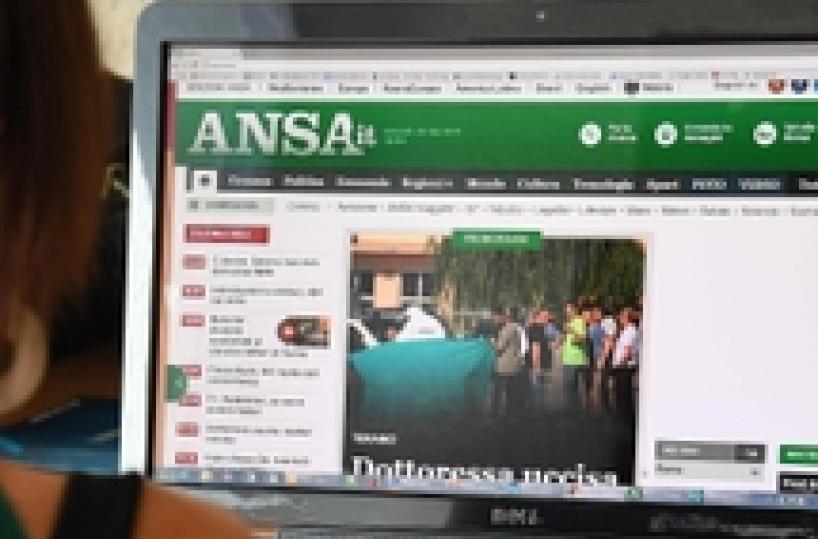 Reuters report hails ANSA's online reach,accuracy reputation