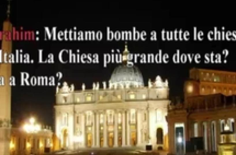 'Let's put bombs in churches' -Somali arrested in Bari