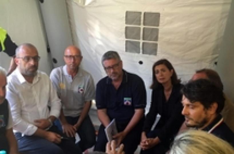 Boldrini e presidenti Consiglio a Ascoli