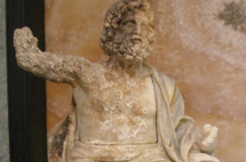 'Zeus Enthroned' statue returns to Baia, near Naples