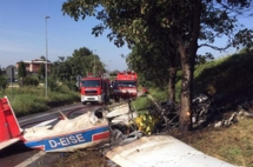 Cade ultraleggero, un morto e tre feriti