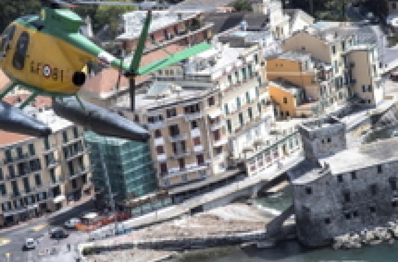 Lungomare Rapallo isola pedonale