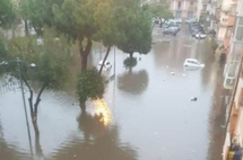 Maltempo in Calabria, allagamenti