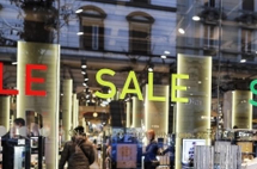 Saldi, a Milano vendite primo giorno +5%