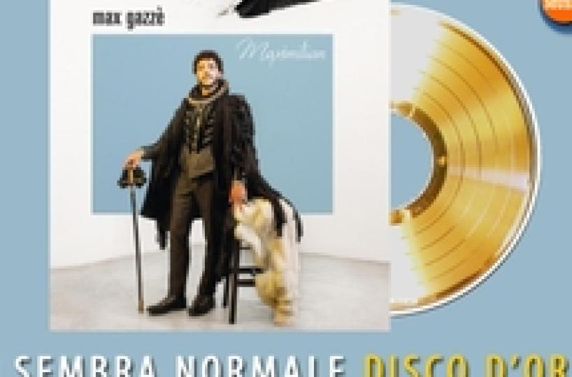 Ti sembra normale di Gazzè è Disco d'oro