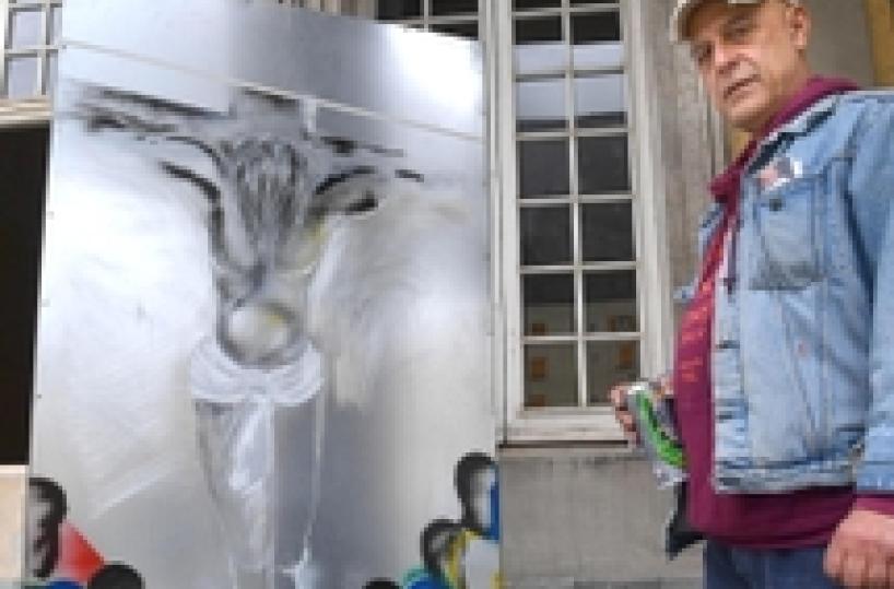 Papa a Genova: Graziano Cecchini rende omaggio