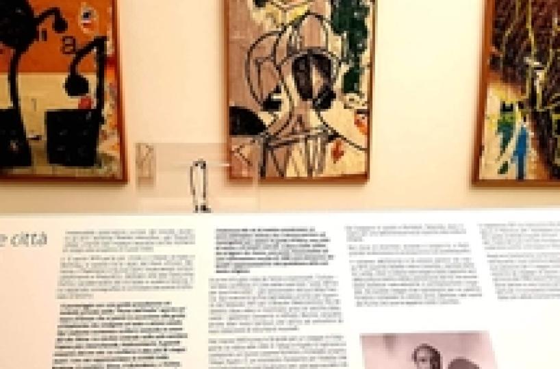 Mimmo Rotella exhibition is like a game of mirrors