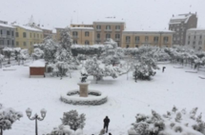 Italy central, southern regions battle snow
