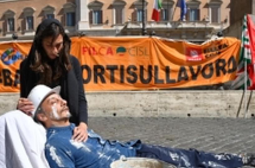 Landini, dal 2009 17mila morti su lavoro