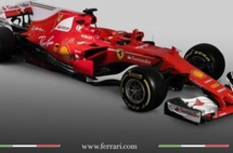 F1: Ferrari presents new race car - the SF70H