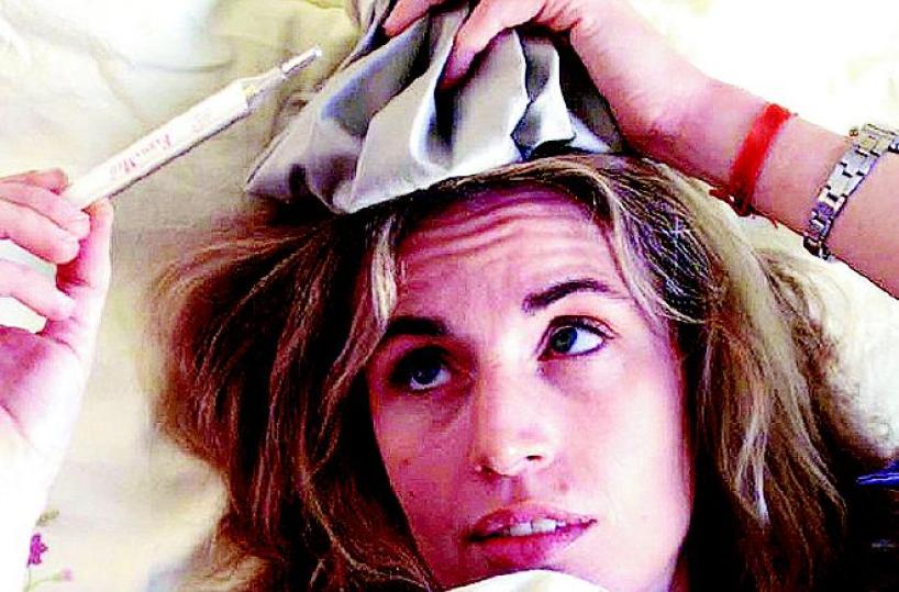  Lucani costretti a letto picco dell'influenza