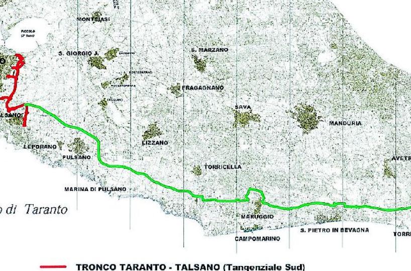 La «Taranto-Talsano» attende l'ok da Bari