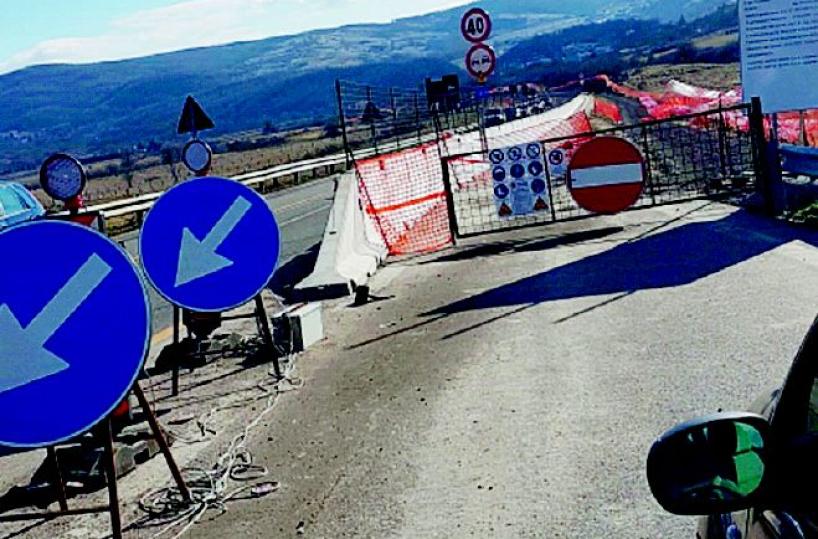 Strada statale Potenza-Melfi i lavori non vanno avanti