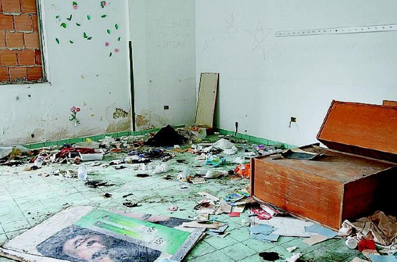 I migranti non lascianola scuola Bramante