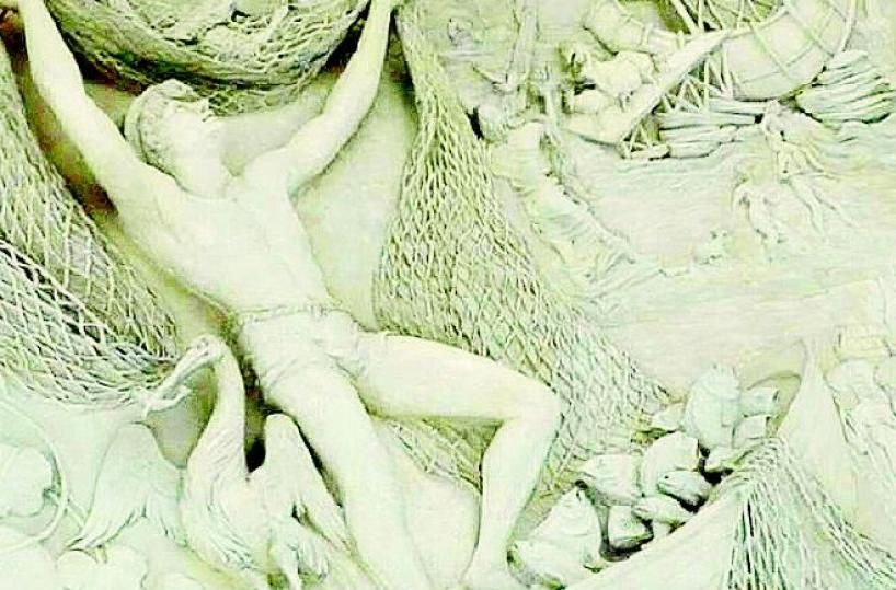 Un capolavoro in stucco tra ulivi e pescatori racconta la storia barese