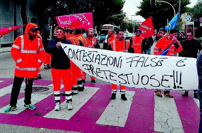 Monteco, i vigili ispezionano i mezzi igiene urbana