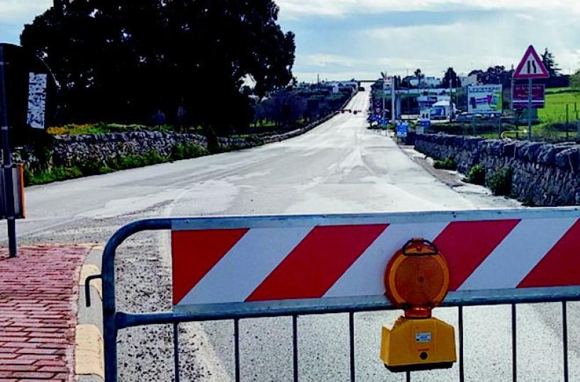 E la via dei Trulli interrotta  mette a rischio il turismo