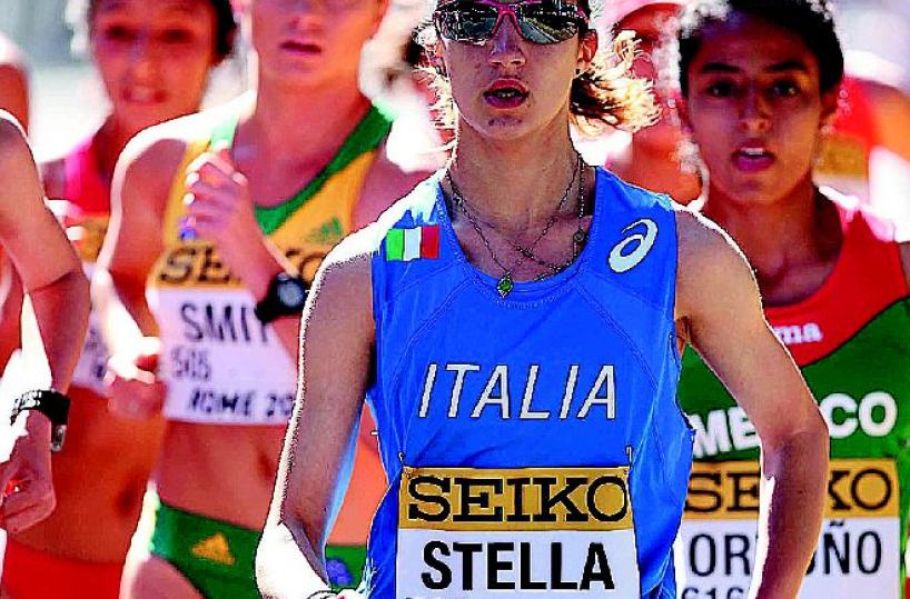 Stella è d'argento nei 10km di marcia