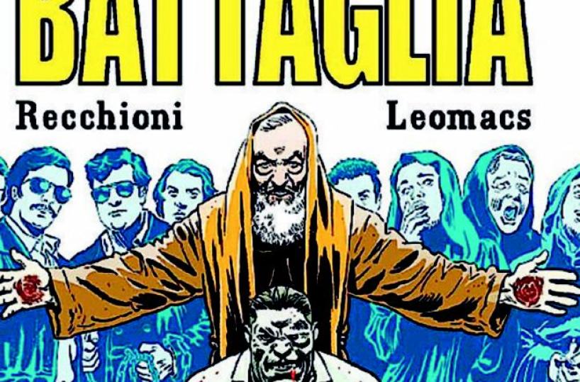 Fumetti, un vampiro  a San Giovanni  incontra Padre Pio
