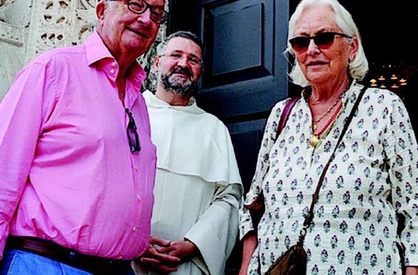 Coppia reale del Belgio in visita a San Nicola